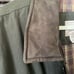 Vintage Woolrich Field Chore Coat Jacket XL Flannel Blanket Lined Green Leather