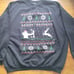 Merry Huntmas Mens Sweatshirt Christmas Sweatshirt Bow Hunters