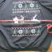 Merry Huntmas Mens Sweatshirt Christmas Sweatshirt Bow Hunters