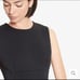 MM Lafleur Shirley Black Sleeveless Knee Length Crew Neck Sheath Dress Size 2