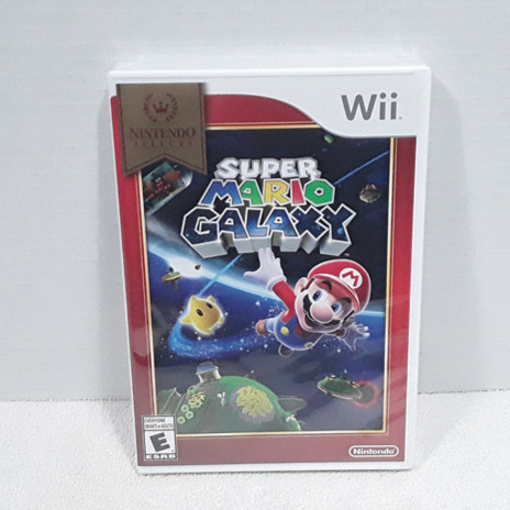 Super Mario Galaxy Wii Nintendo Selects Game FACTORY SEALED NEW