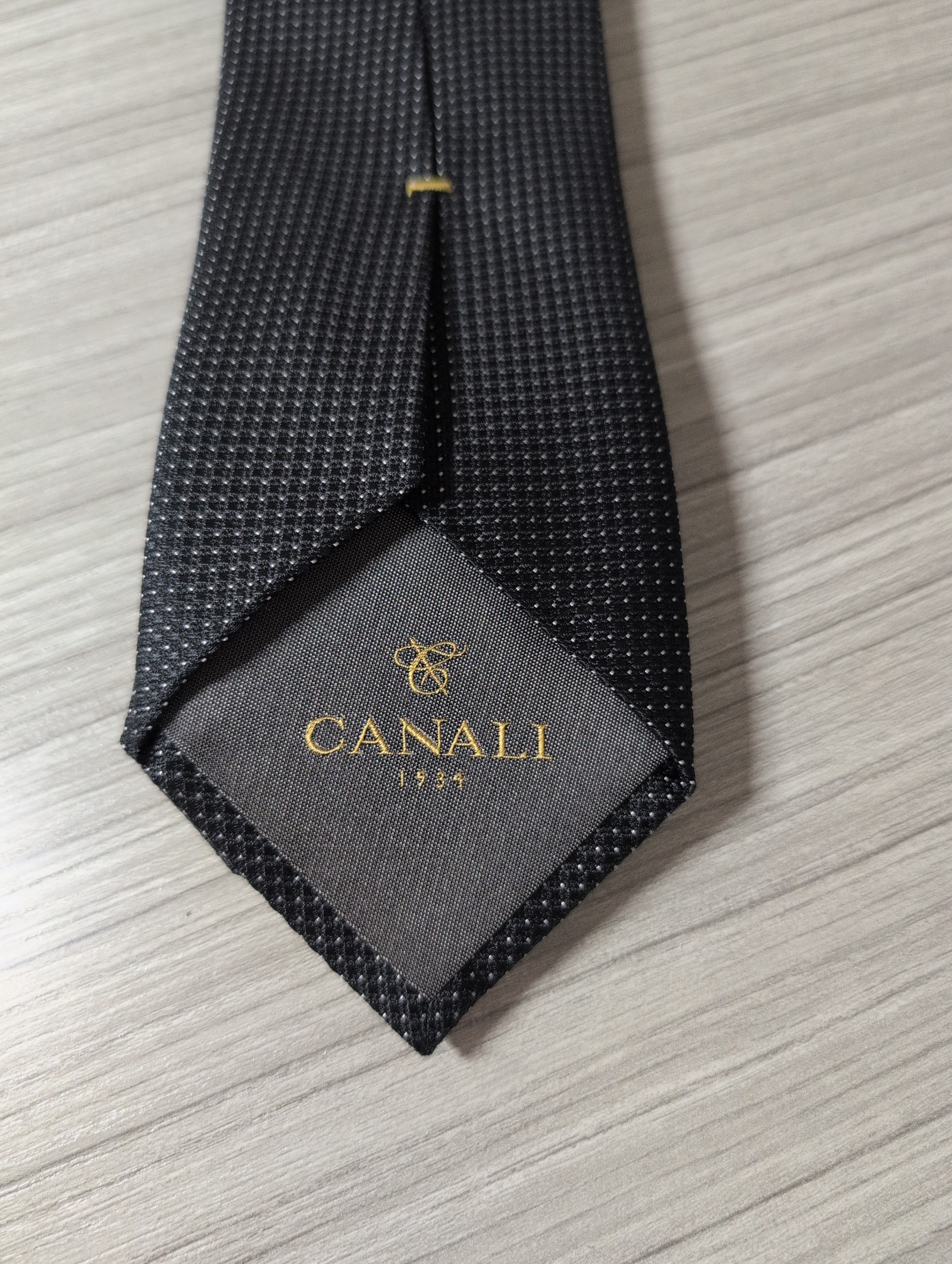 Canali Elegant Black Tie