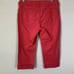 NYDJ Slimming Fit Pink Cropped Embellished Hem Petite Jeans