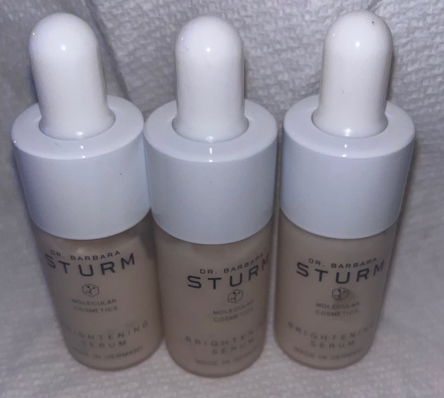 3X Dr Barbara Sturm Brightening Serum 10 ml / 0.33 oz NWOB