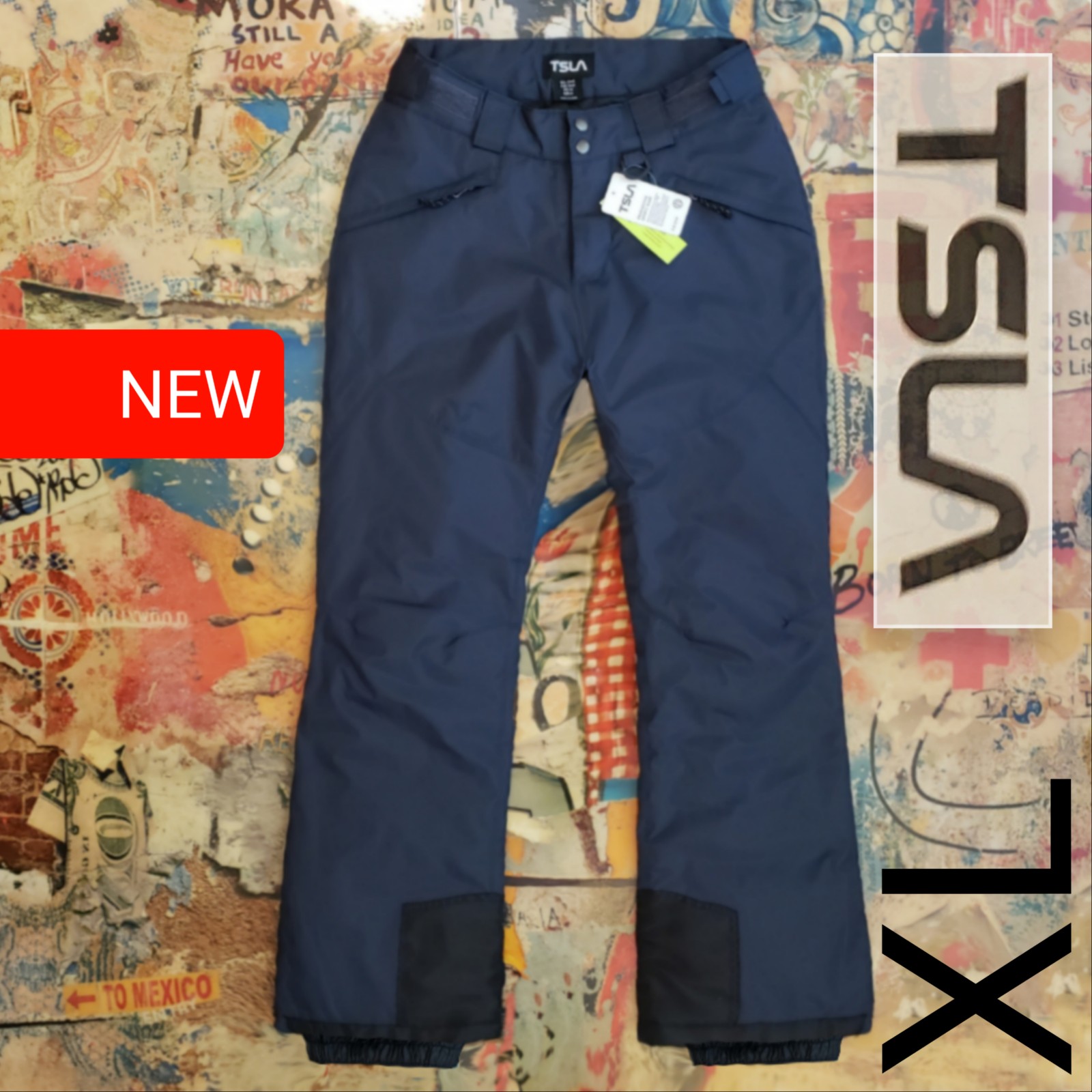 110 New TSLA 6K Waterproof Insulated Snowboard Pants / Ski Pants! XL
