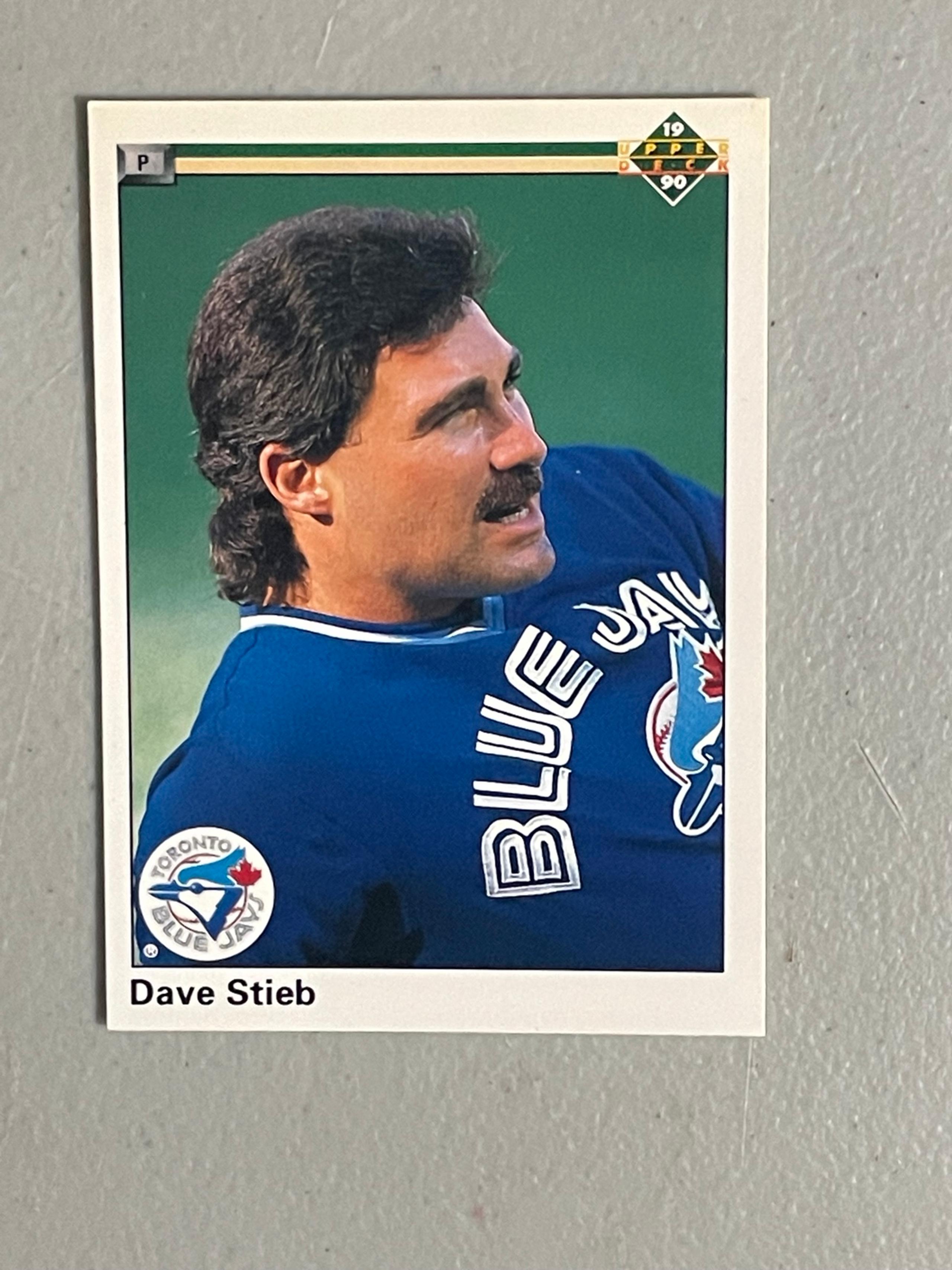 Baseball Trading Card: Toronto Blue Jays - Dave Stieb # 605 (Upper Deck, 1990)