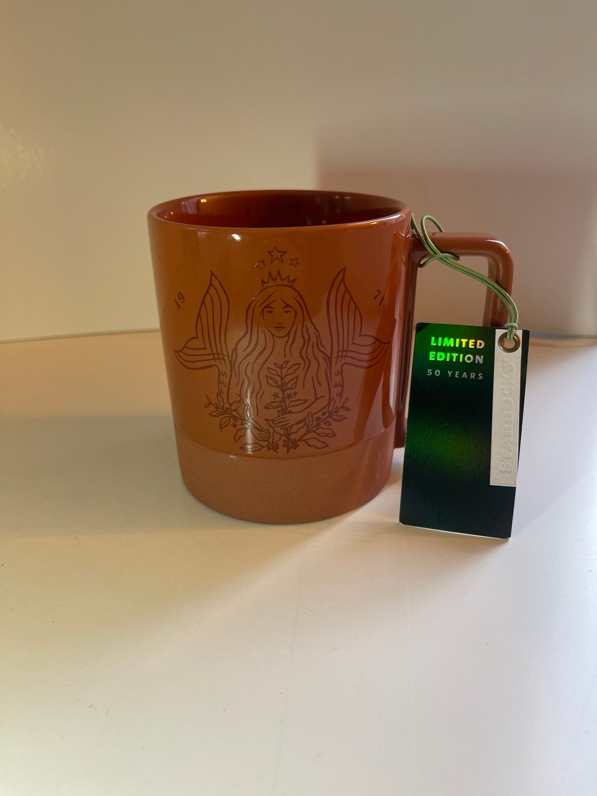 Starbucks 50th anniversary Terra cotta mug