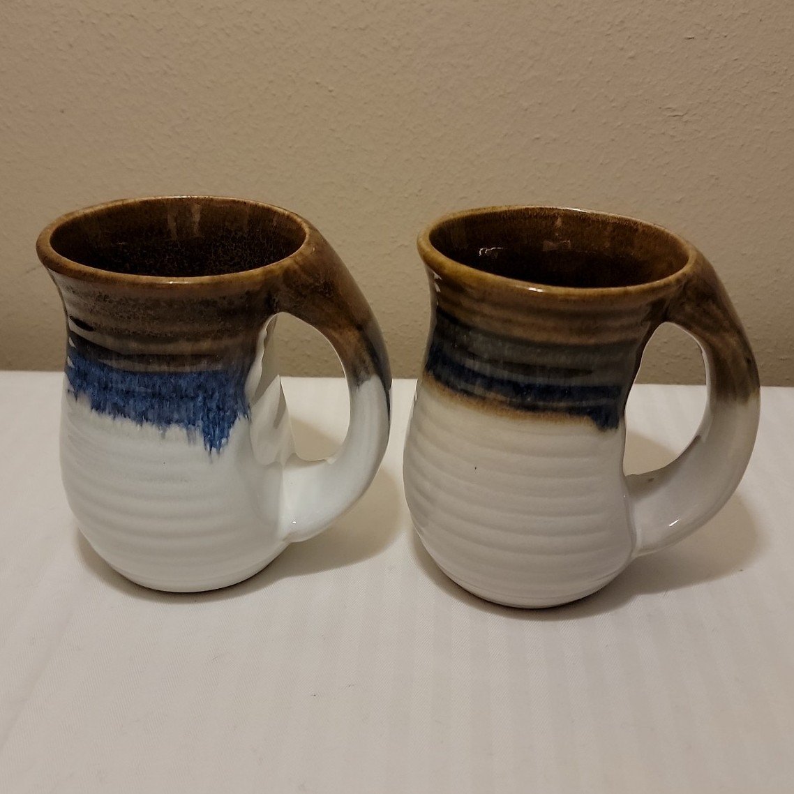 Set Of Two Handcrafted Mugs