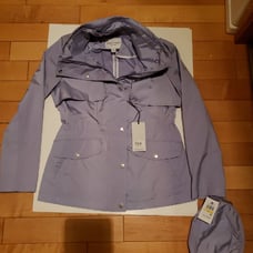 LAVENDAR COLE HAAN RAINCOAT