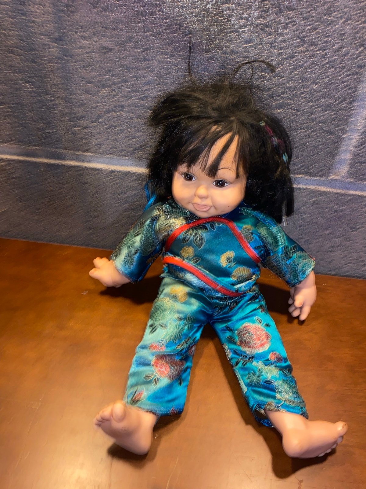 Chinese Ruby Hong Kong Passport Doll with Baby 15 China Dolls