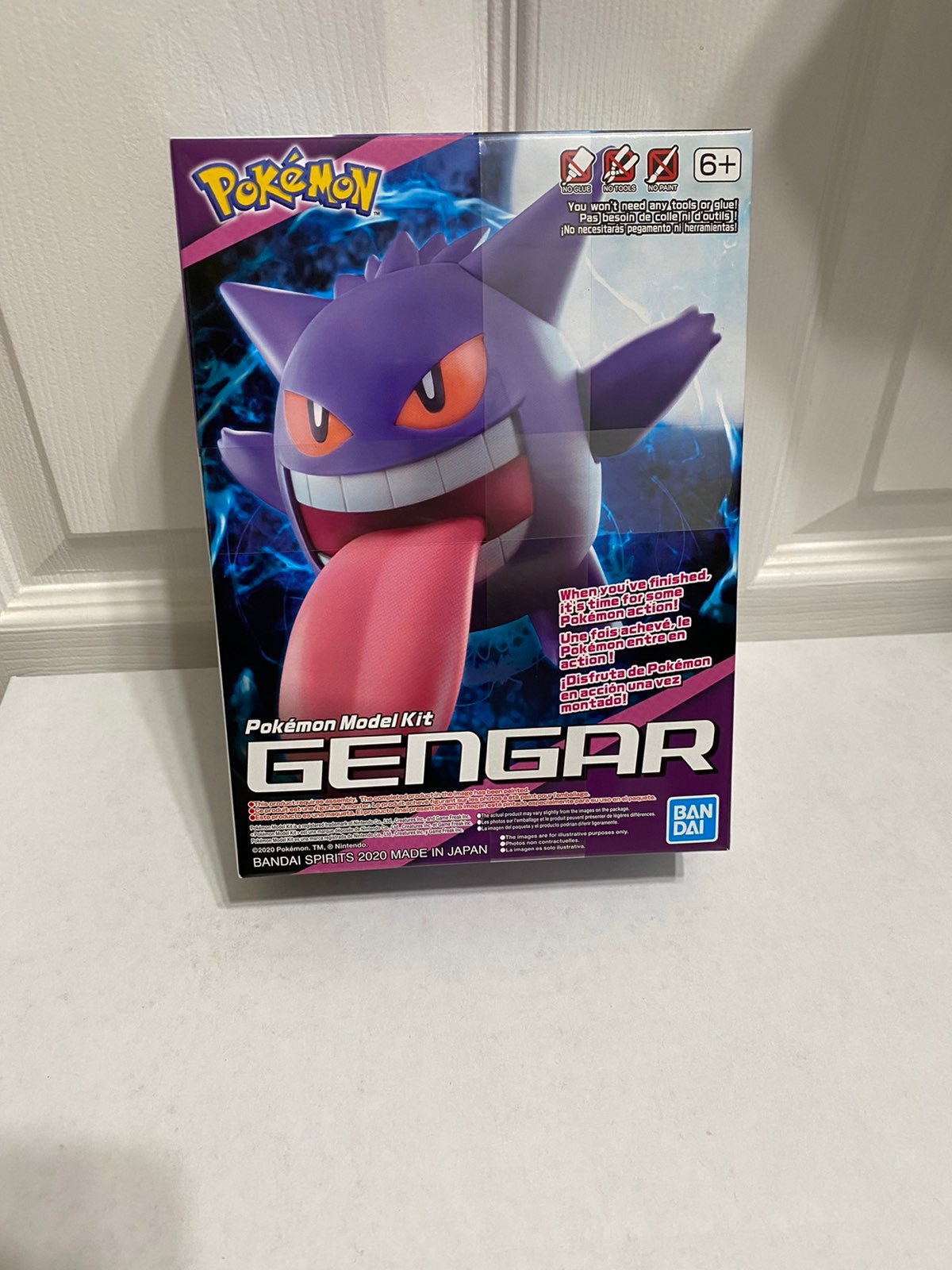 Pokemon Model Kit Gengar Bandai English Sealed.