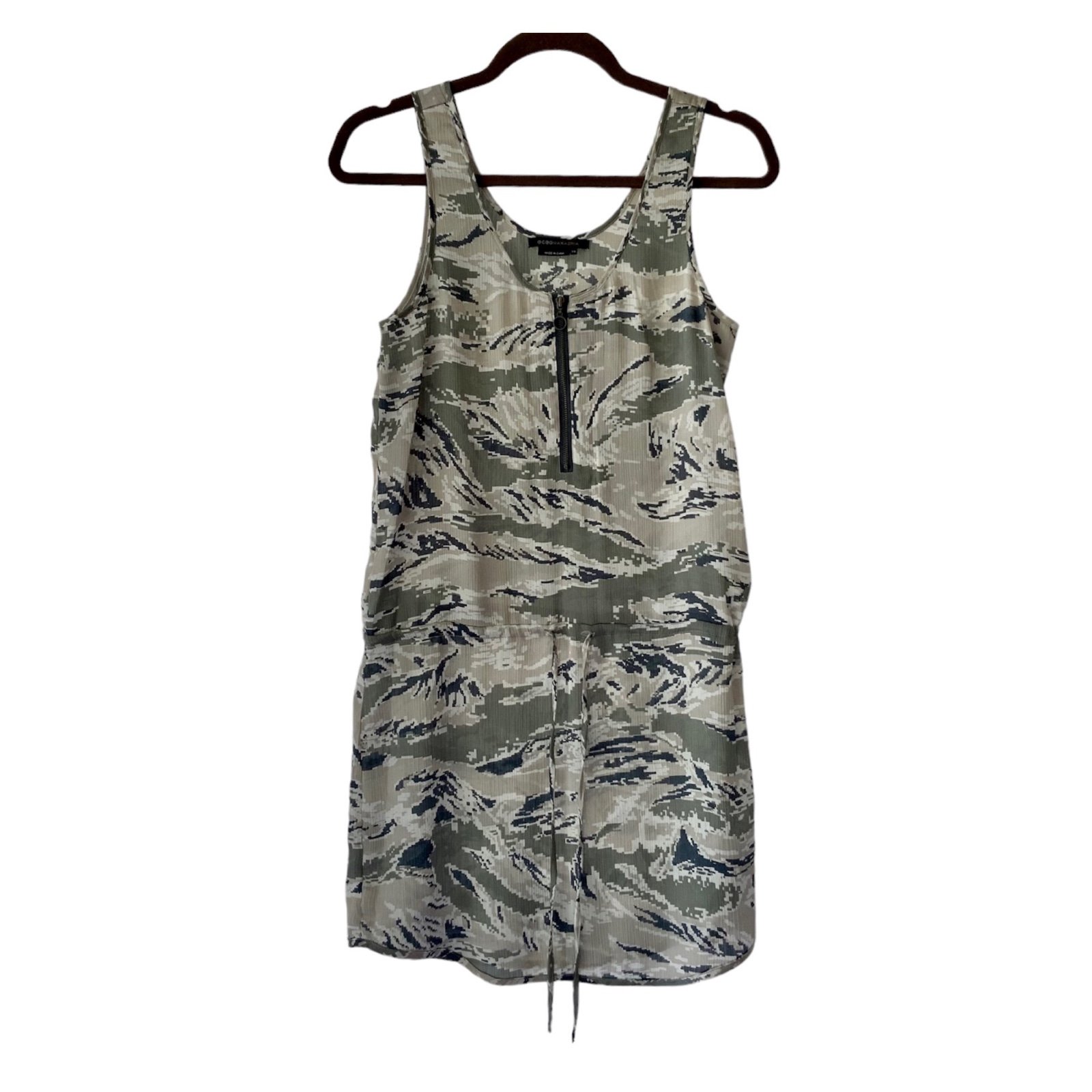 BCBGMaxAzria Coverup Sheer Camouflage Sz XS