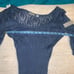 VINTAGE 90's DEADSTOCK NWT DESIGNER CROCHET BOHO DRESS XS