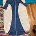 VINTAGE 90's DEADSTOCK NWT DESIGNER CROCHET BOHO DRESS XS