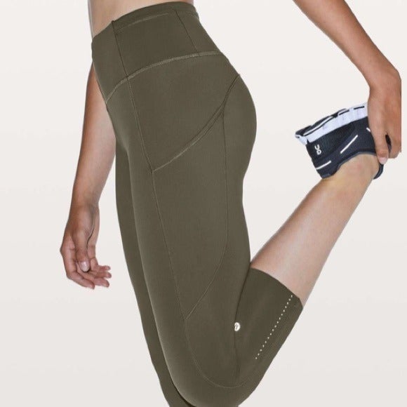 Lululemon Fast & Free Crop II Nulux 19