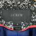 J. Crew Lady Jacket Blazer in Sequin Tweed Black Multi, Size 4