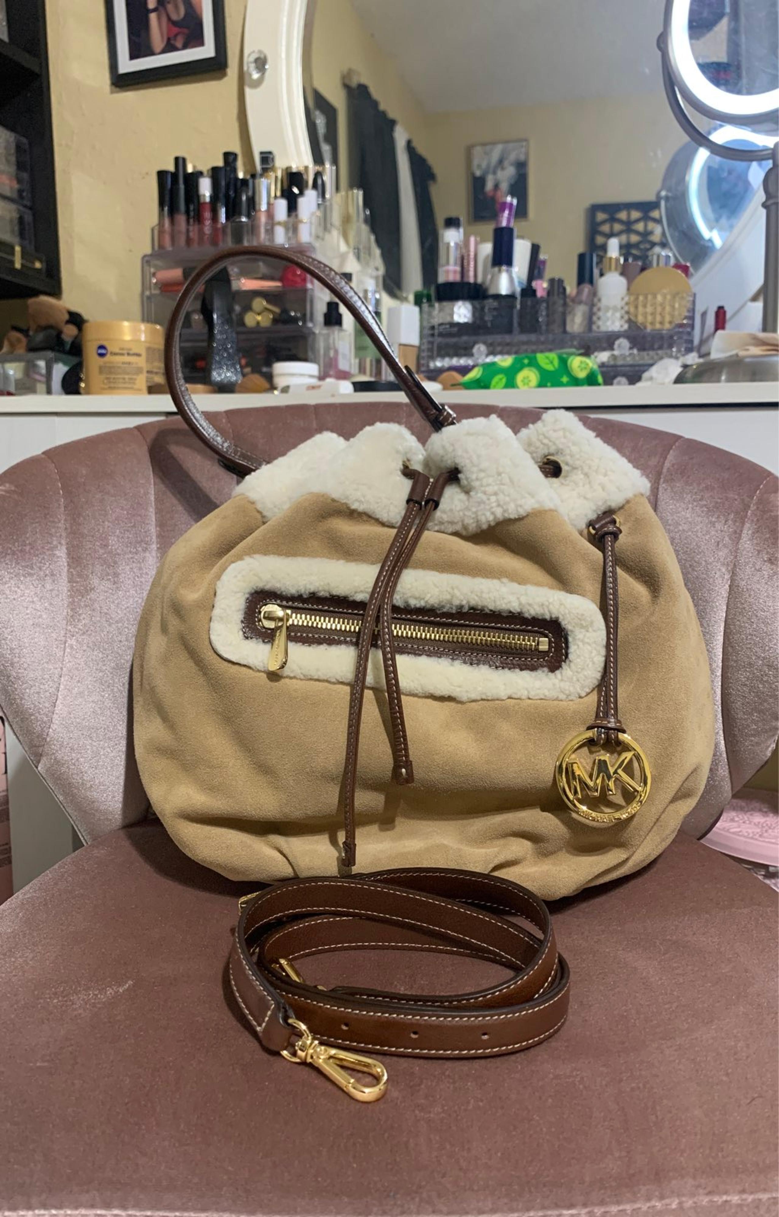 Michael Kors Tan color bucket bag