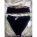 Good American Cheetah Leopard Print Reversible Bandeau Cheeky Bikini Set Size XL