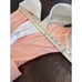 Vintage 80s Peach Bridesmaid Party Prom Dress Formal Gown Sz 15/16