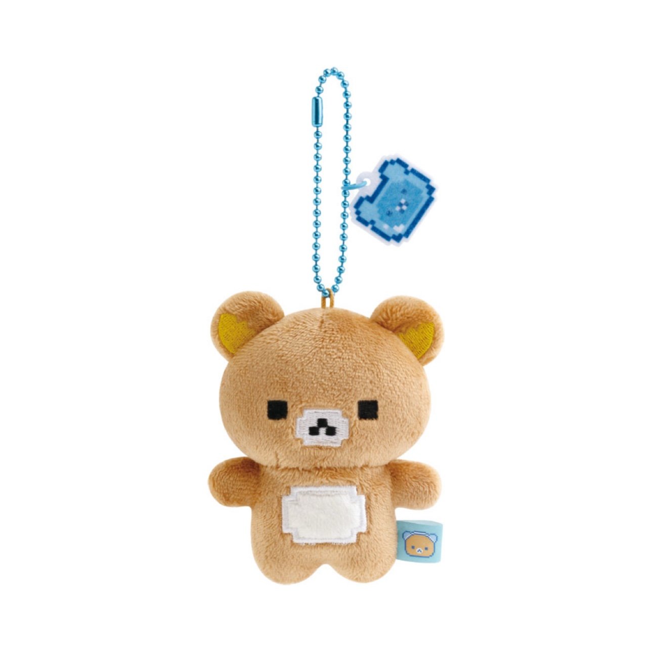 San-X Rilakkuma Gaming Plush Keychain (Rilakkuma)