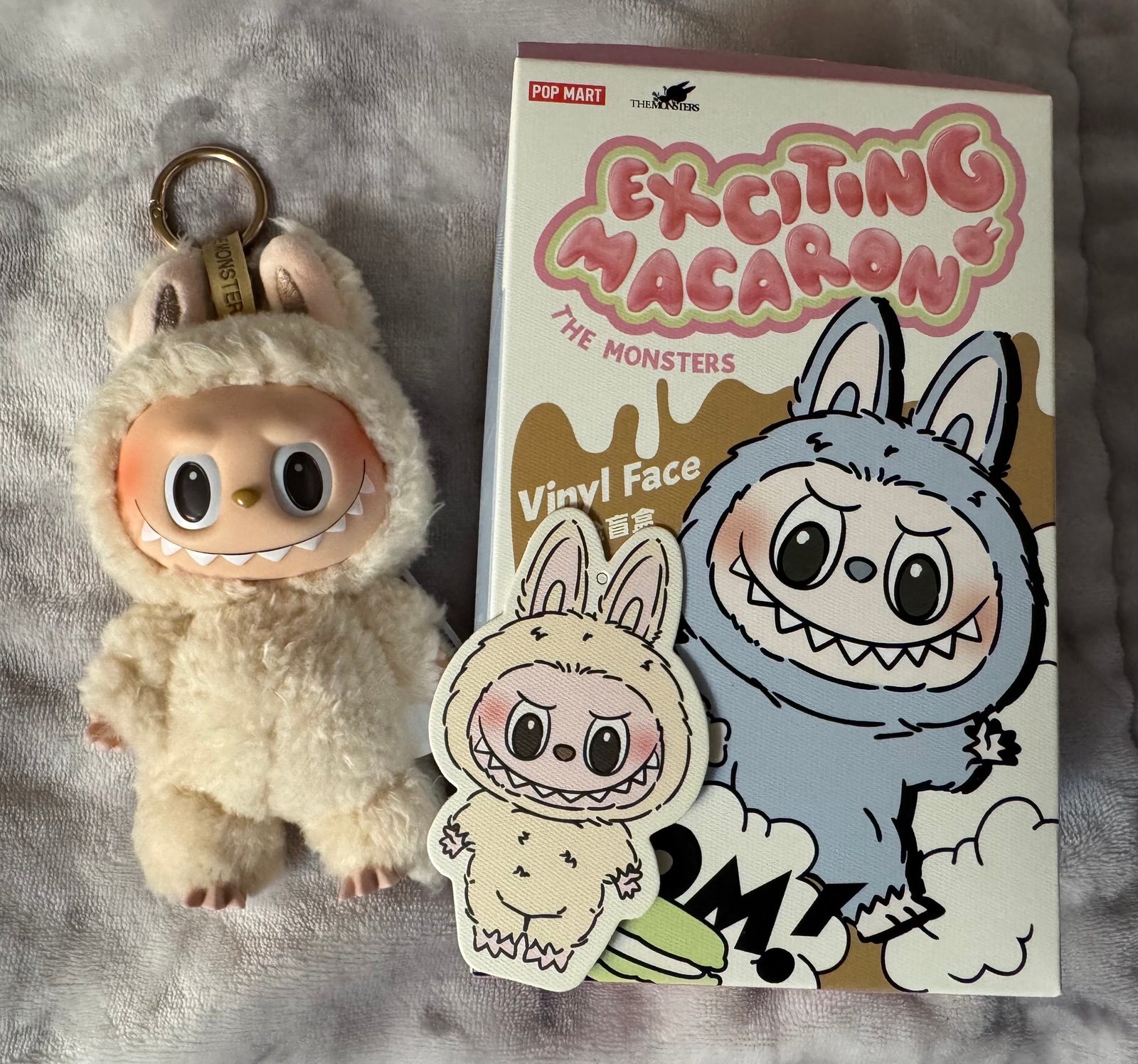 Labubu The Monsters Exciting Macaron Vinyl Face Series Soy