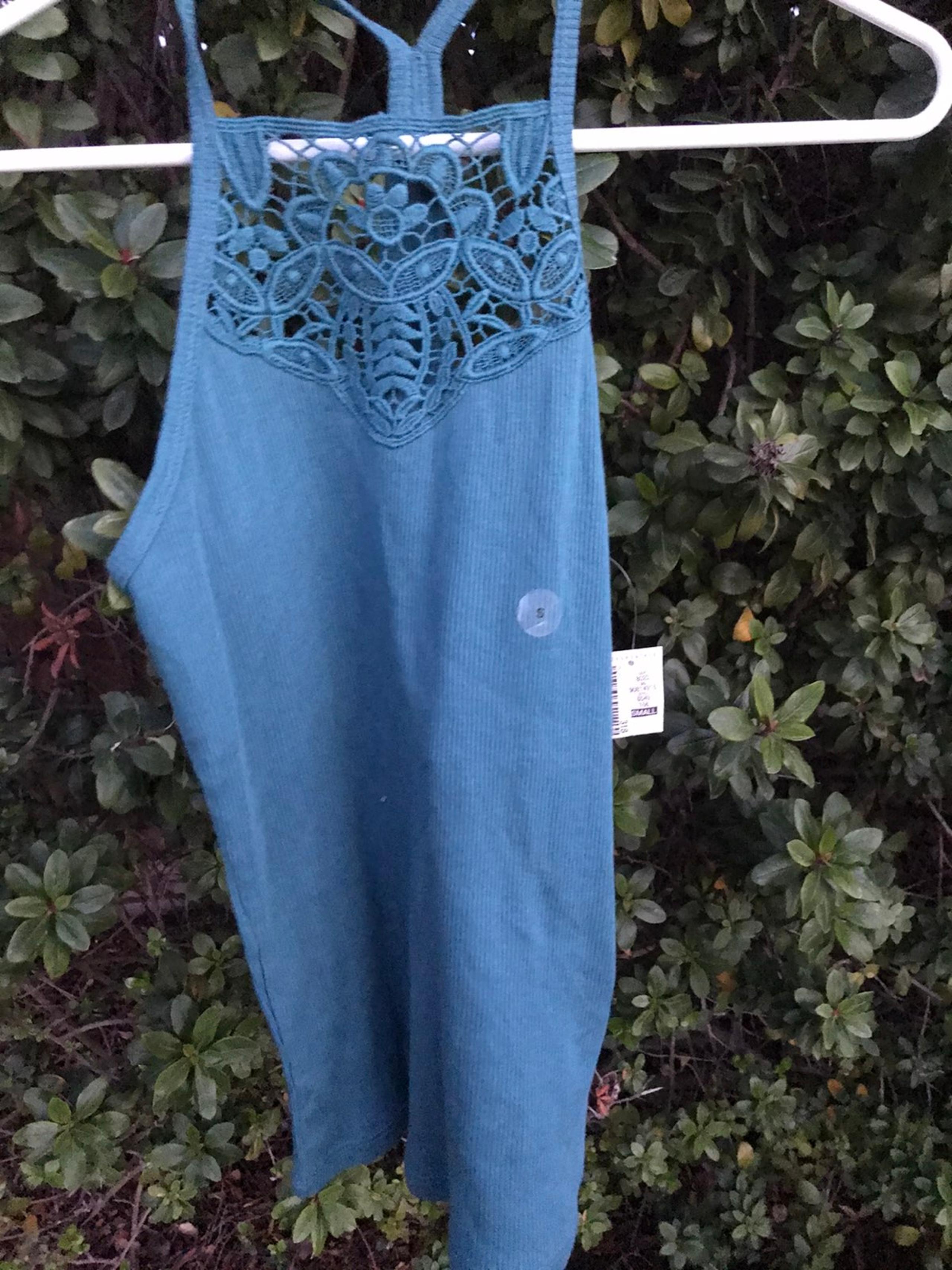 NWT teal aeropostale racer back tank