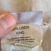 PARACHUTE Linen Pillowcase Set, King, color Bone
