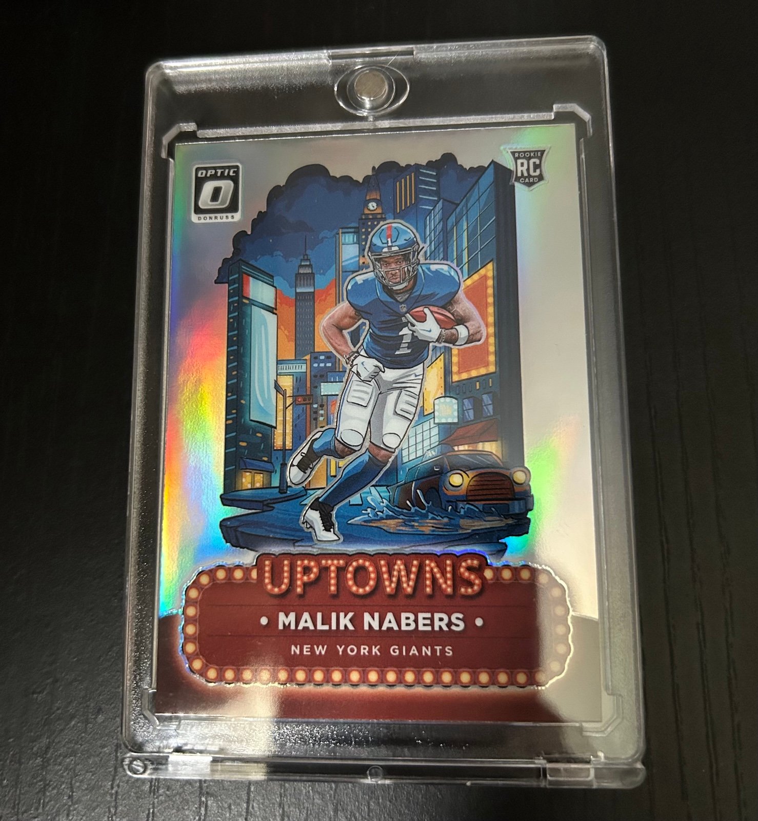 2024 Panini Donruss Optic Malik Nabers Rookie UPTOWNS Card