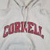 Champion Reverse Weave Cornell Hoodie Sz Small Heather Grey Collegiate Spellout