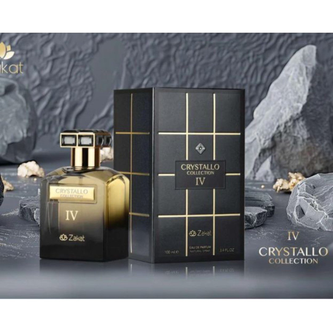 CRYSTALLO COLLECTION IV BY ZAKAT EDP arabe original UNISEX 3.4oz NEW&SEALED