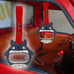 Brand New 2PCS Anime Totoro JDM TSURIKAWA Ring Subway Train Bus Handle Red Strap