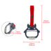 Brand New 2PCS Anime Totoro JDM TSURIKAWA Ring Subway Train Bus Handle Red Strap