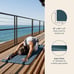Yoga Mat 1/2 Thick w/Nylon Strap for Men & Women - Non-Slip Exercise Mat
