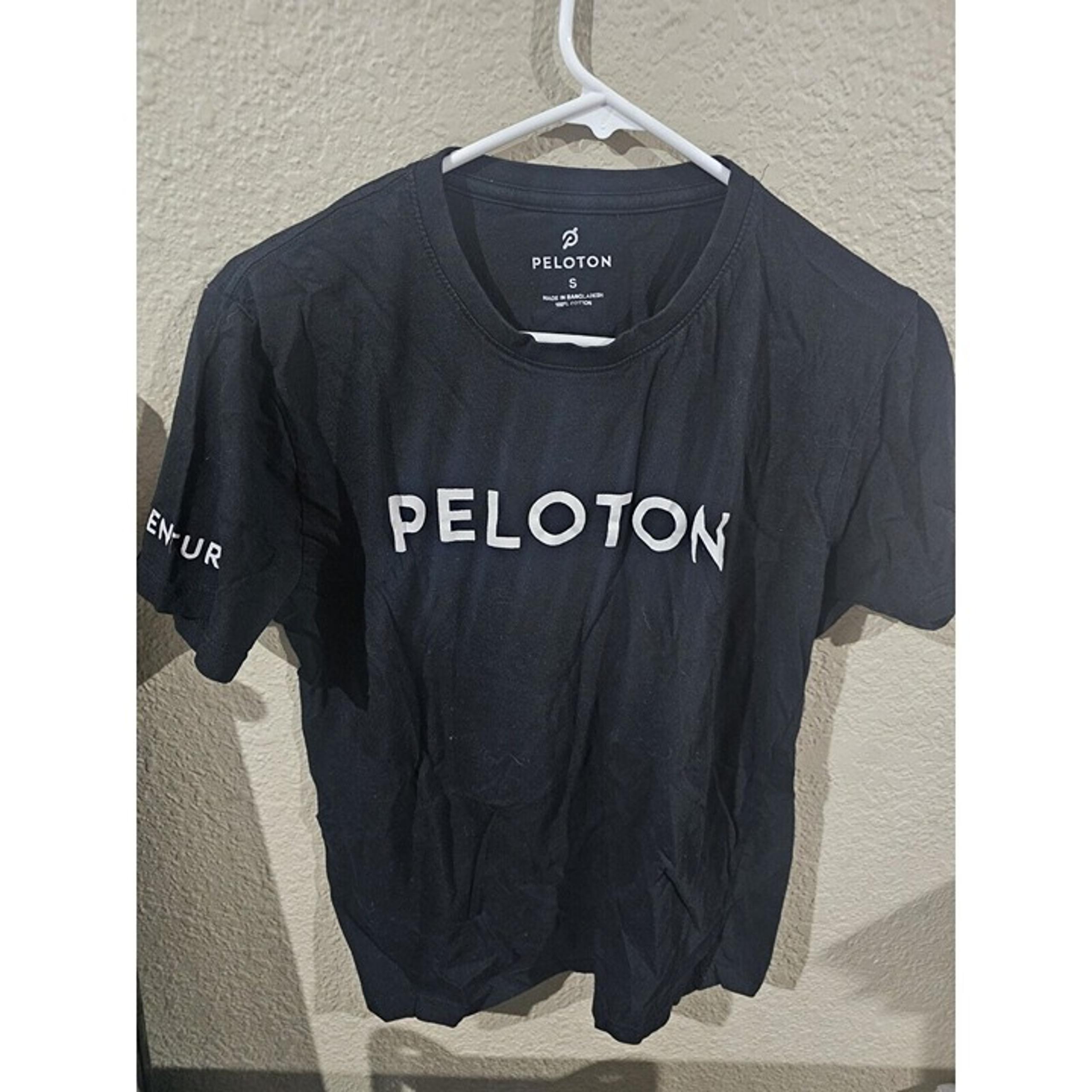 Peloton Century 100 Black T-shirt Adult Women's Size Small