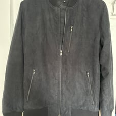 Alfani black bomber M