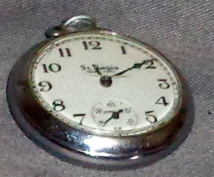 Saint Regis Mechanical Pocket Watch Westclox Antique