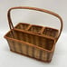 Wicker Utensil & Napkin Caddy
