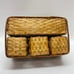 Wicker Utensil & Napkin Caddy