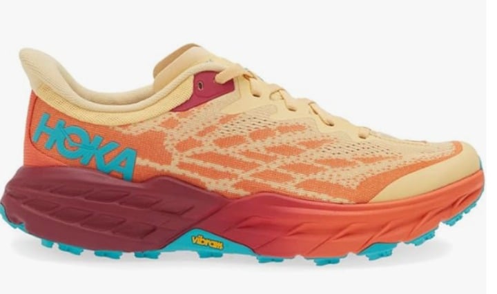 100% AUTHENTIC - HOKA Women's Sneaker, Impala Flame, Size 9