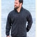 Aran Woolen Mills 100% Pure Wool Gray Windproof Zip Up Jacket Size Medium