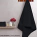 Ultra Soft 8-Piece Towel Set - 100% Pure Ringspun Cotton (Black)