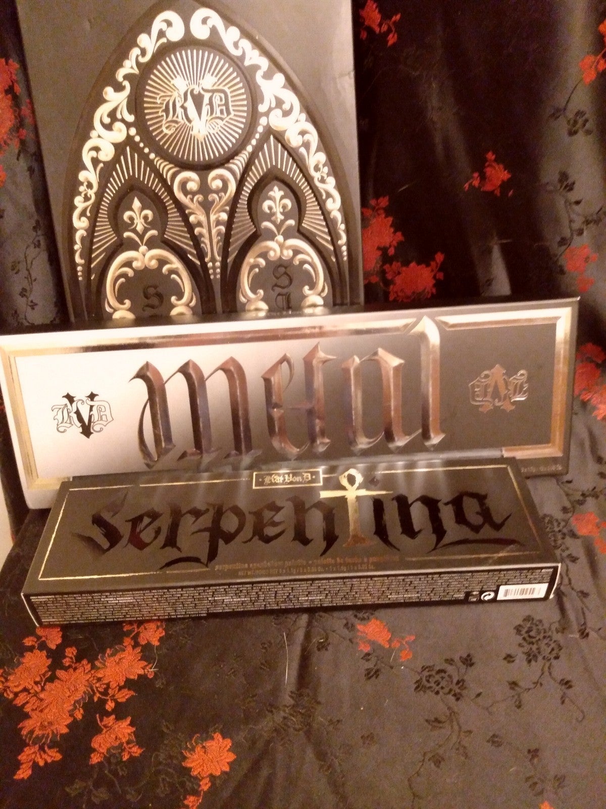 KVD Sinner/Saint Serpentina Metal/Matte 3 PALETTES BUNDLE BNIB