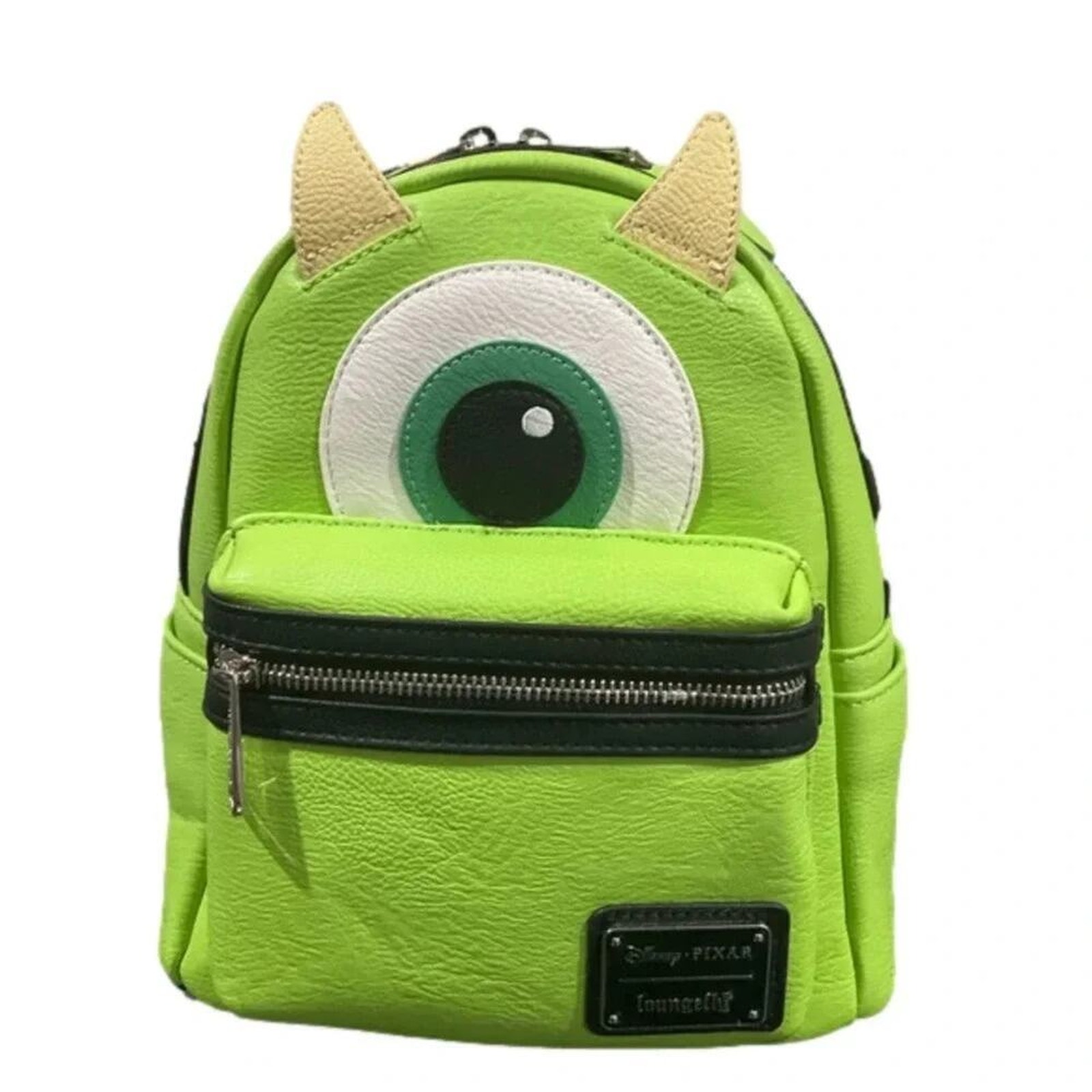 Disney Loungefly Mike Wazowski Monster Inc Mini Backpack NWT