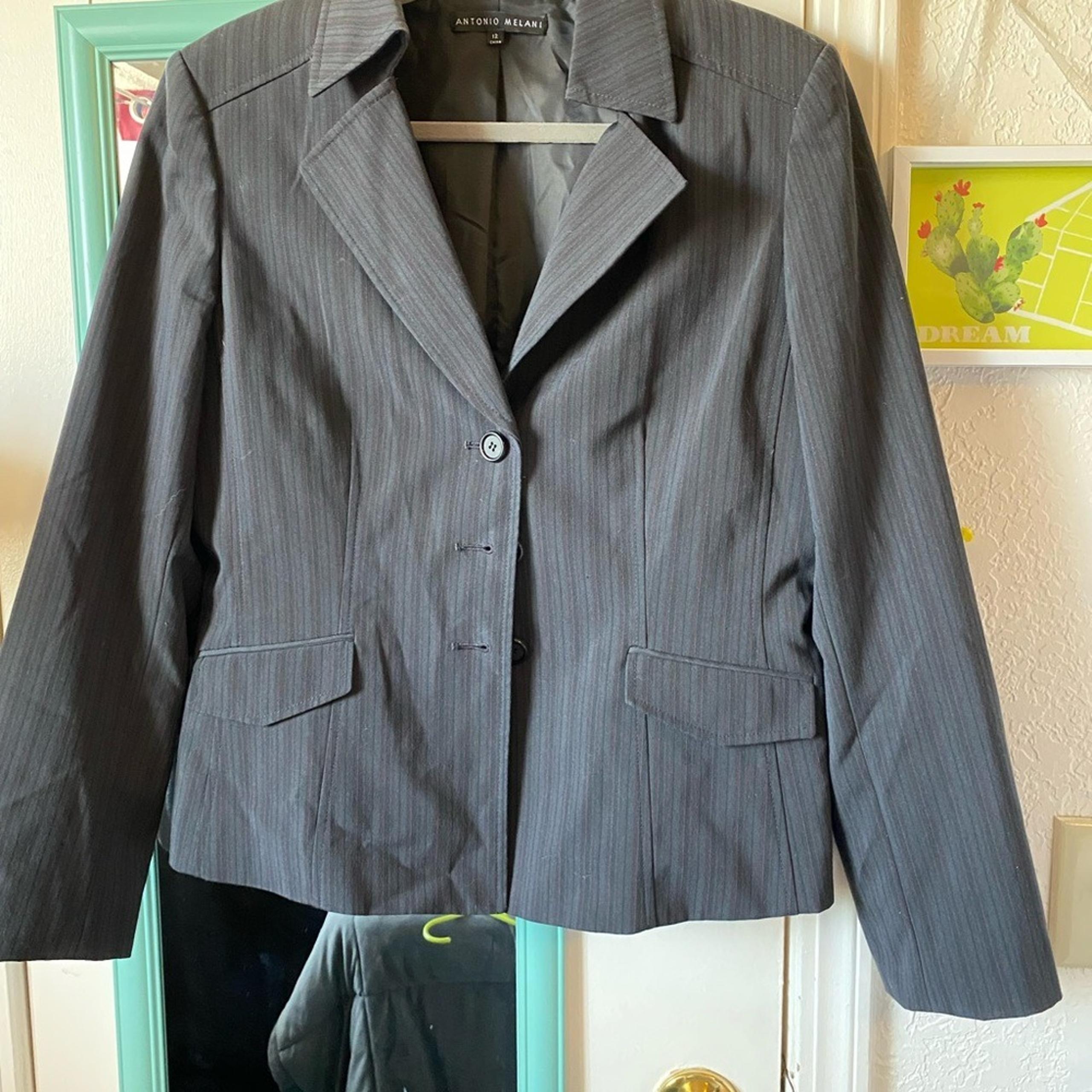 Antonio Melani Women's Charcoal Blazer