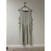 Vintage Eddie Bauer Sleeveless Long Maxi Dress Cream Off White Modest Tank Top