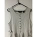 Vintage Eddie Bauer Sleeveless Long Maxi Dress Cream Off White Modest Tank Top