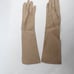 Vintage 1950s 1960s Nude Taupe Evening Gloves - Size 6 XS SM Pinup Inspired