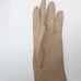 Vintage 1950s 1960s Nude Taupe Evening Gloves - Size 6 XS SM Pinup Inspired