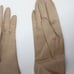 Vintage 1950s 1960s Nude Taupe Evening Gloves - Size 6 XS SM Pinup Inspired