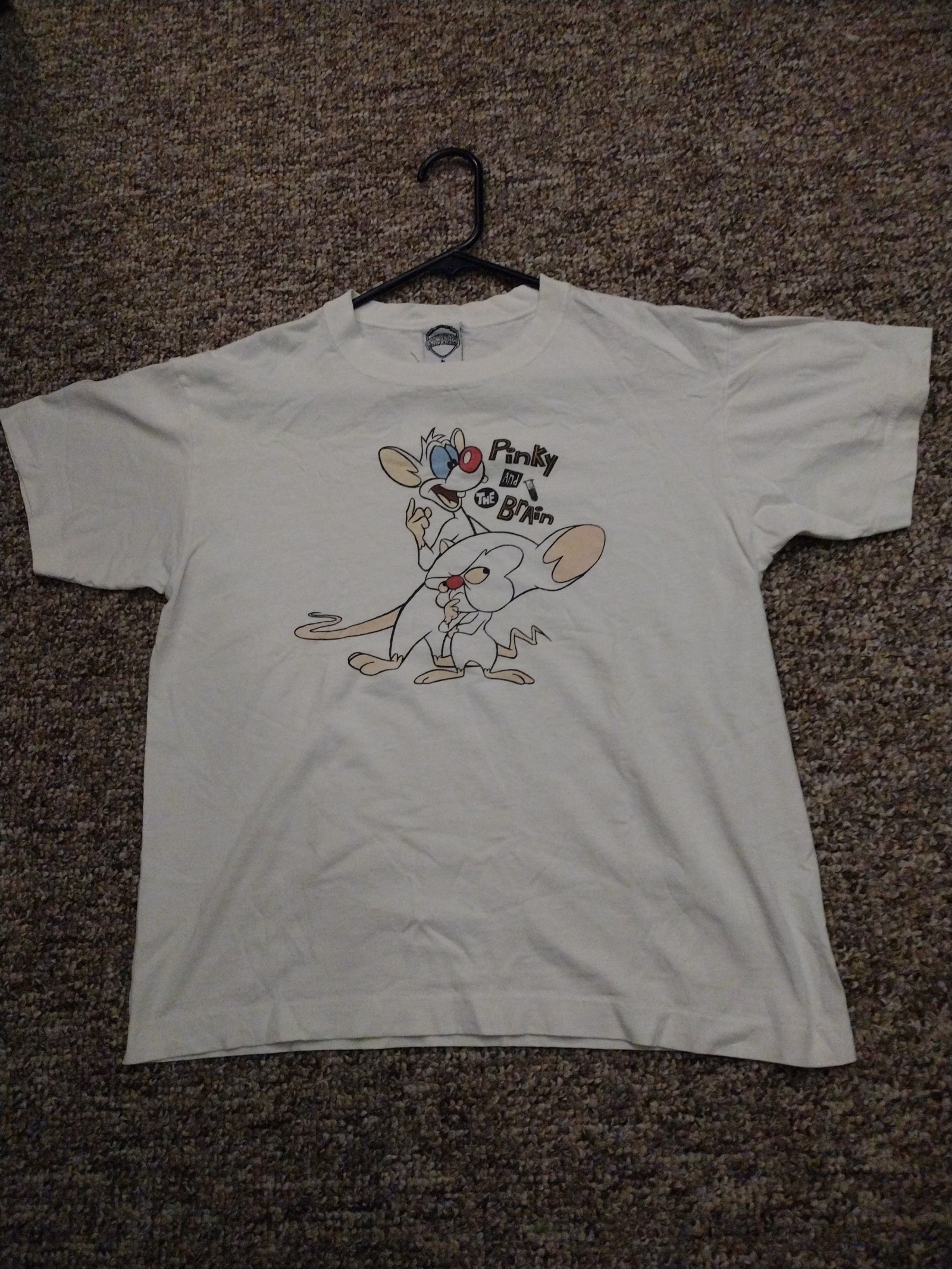 Vintage Pinky and the brain shirt
